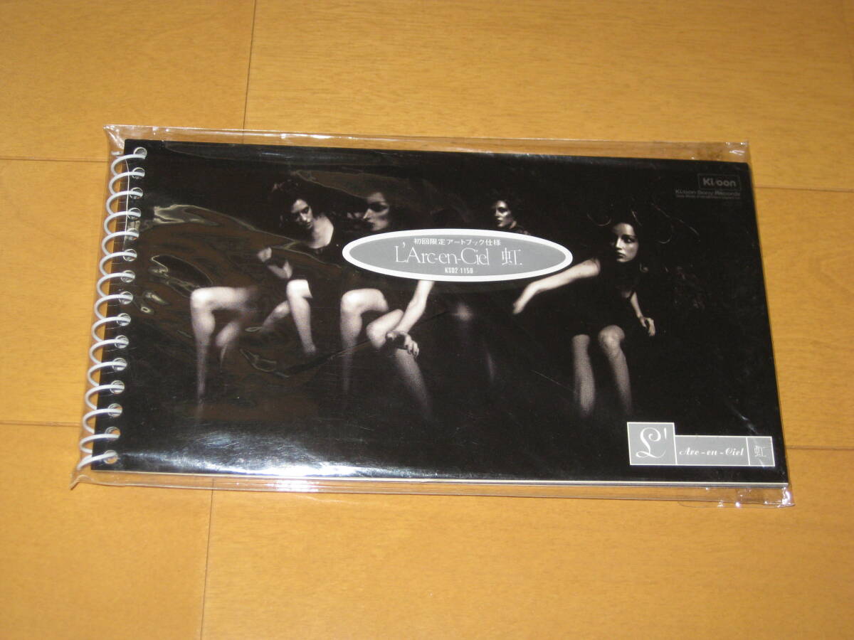 初回限定アートブック仕様 購入時の袋付き 虹 / THE GHOST IN MY ROOM 8cmシングルCD L'Arc-en-Ciel ラルク・アン・シエル拍卖