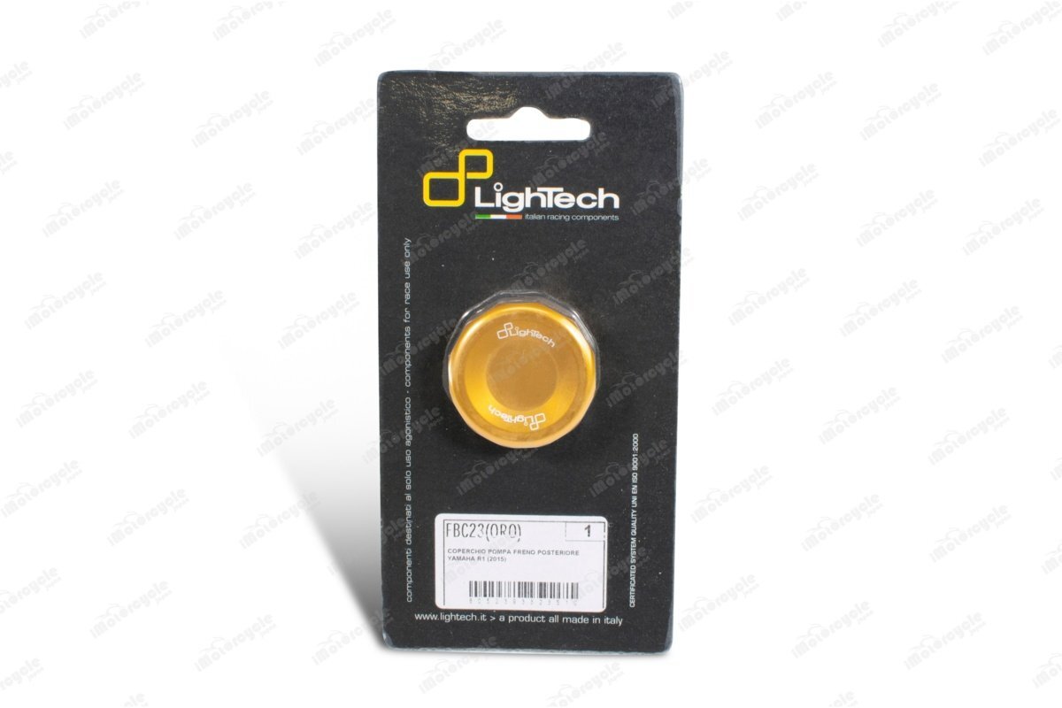 【国内在庫】LighTech ライテック リアブレーキ用 フルードタンクキャップ ゴールド KAWASAKI ZX-6R '09-15 / '24 / YZF-R1 / R1M '15-25拍卖