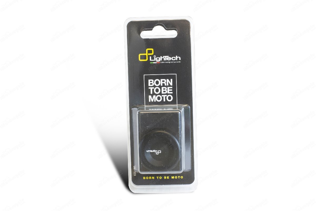 【国内在庫】LighTech ライテック リアブレーキ クラッチ用 フルードタンクキャップ ブラック KAWASKI APRILIA TRIUMPH YAMAHA HONDA ★拍卖