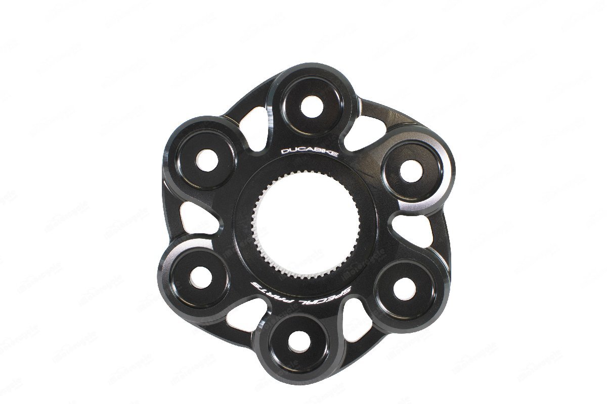 【国内在庫】DUCABIKE ドゥカバイク リアスプロケットフランジ ブラック 黒 DUCATI PANIGALE V4 / S / R / SP / STREETFIGHTER V4 / S ★拍卖