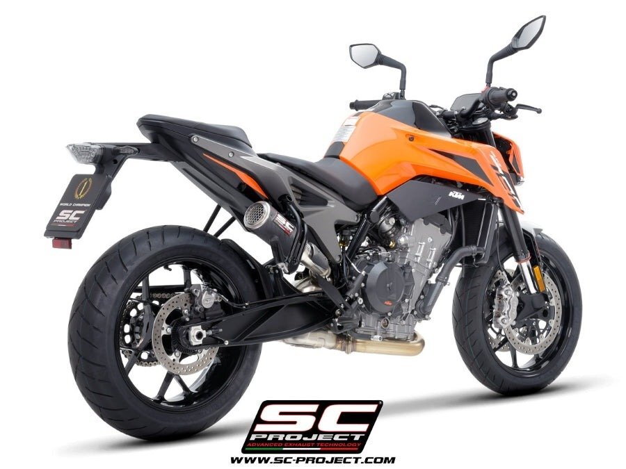 【国内在庫】SC-PROJECT SCプロジェクト CR-T M2 スリップオンサイレンサー 純正キャタライザー対応 KTM 790 DUKE '23-24 マフラー ★拍卖