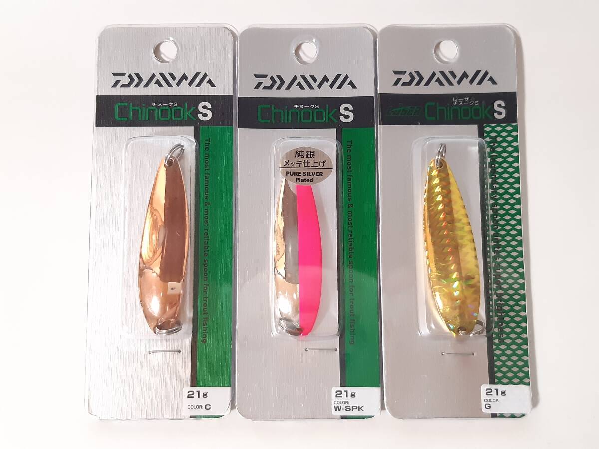 新品 ダイワ チヌークS 21g ・ レーザーチヌークS 21g ◆3個セット◆ 検索) クルセイダー コータック バイト拍卖
