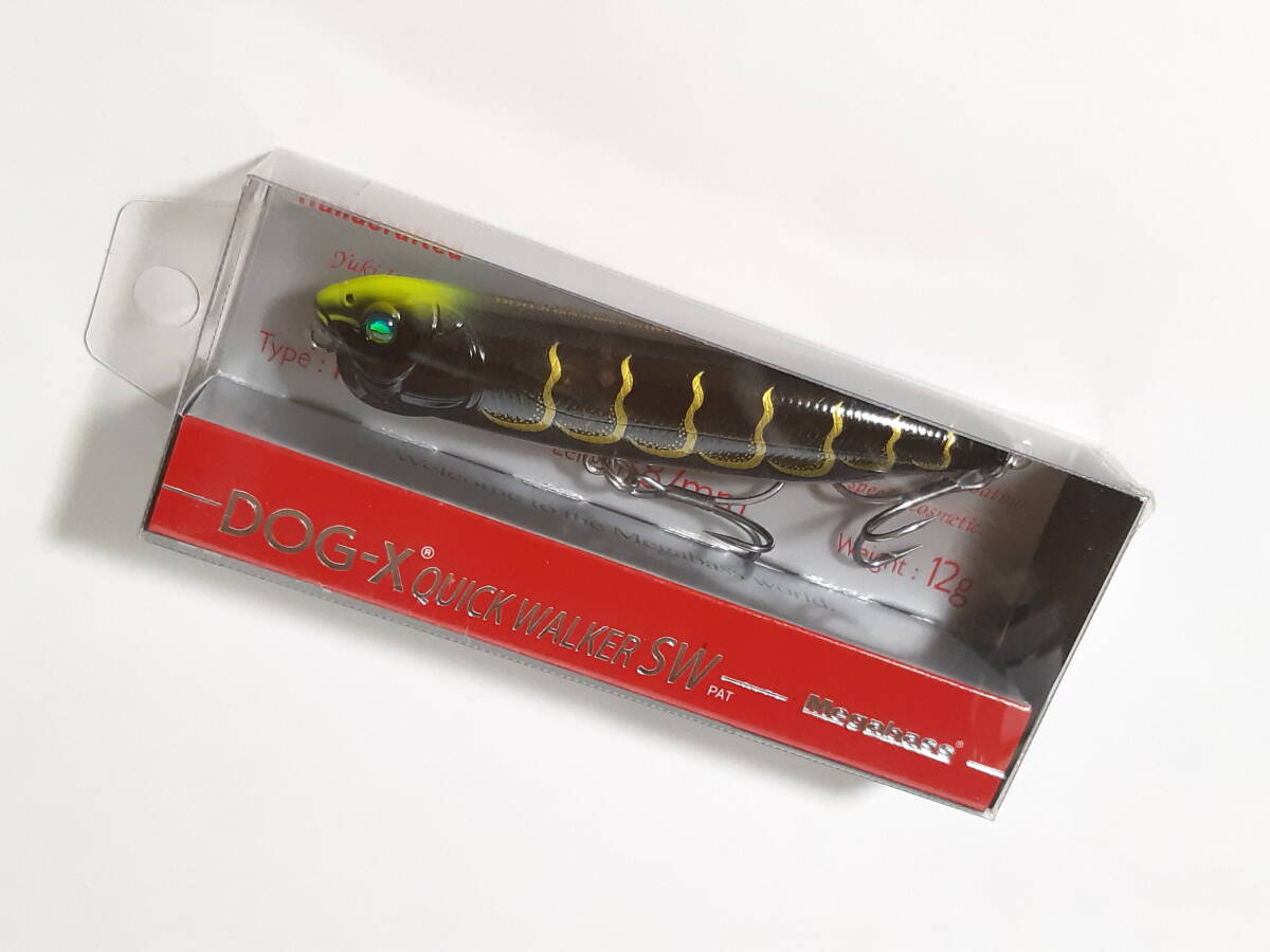新品 メガバス DOG-X クイックウォーカー SW QUICK WALKER シークレットシュリンプ拍卖