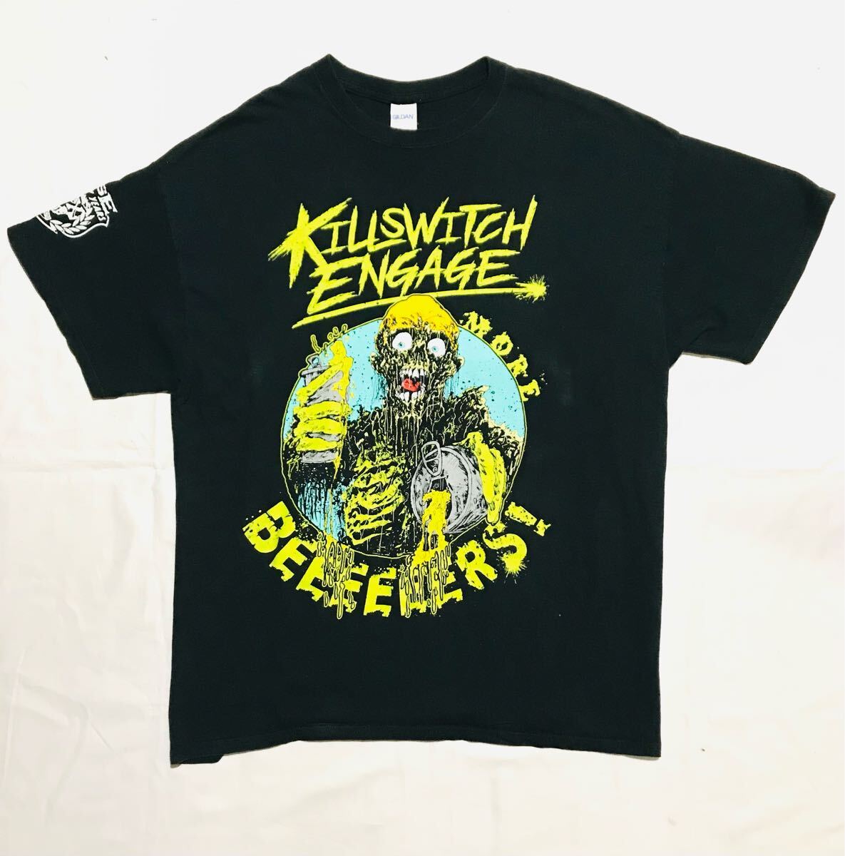 ROCK Tee【KILLSWITCH ENGAGE/2019 TOUR】サイズXL/キルスウィッチエンゲイジ/ツアーT/metalcore拍卖