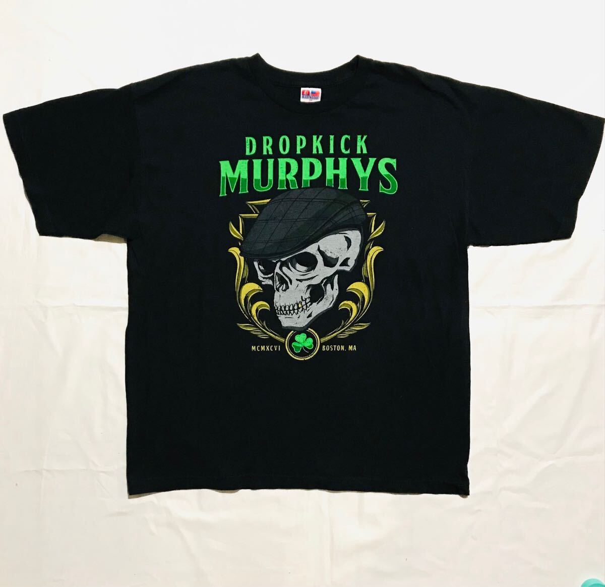 ROCK Tee【DROPKICK MURPHYS/TOUR 2018】サイズXL/ドロップキックマーフィーズ/ツアーT/punk拍卖