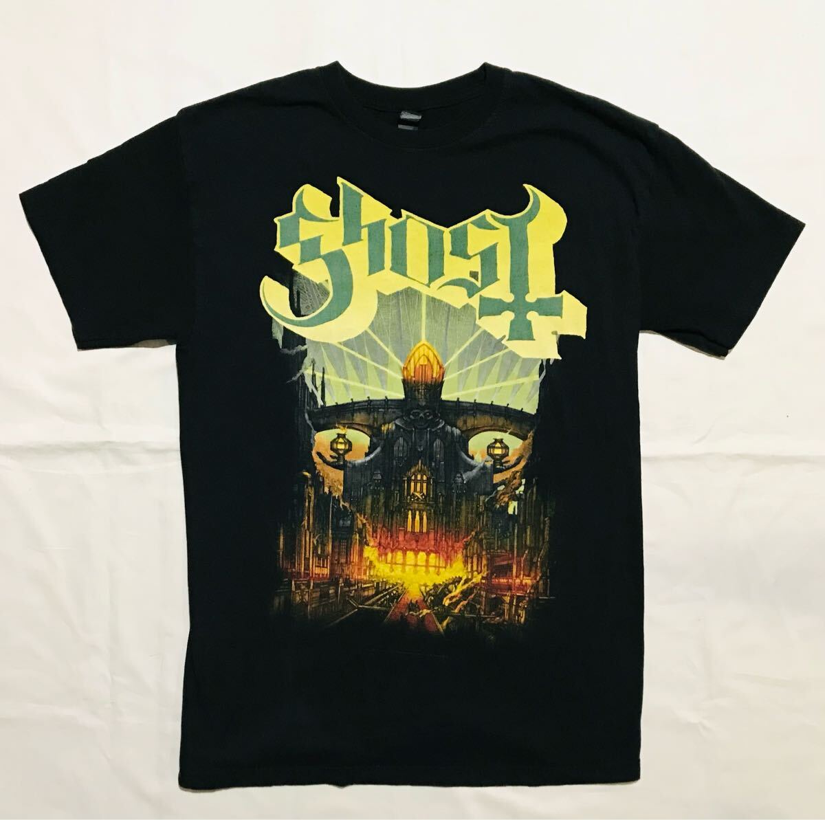 ROCK Tee【GHOST/Meliora】サイズM/ゴースト/metal/hardrock/ゴシック拍卖