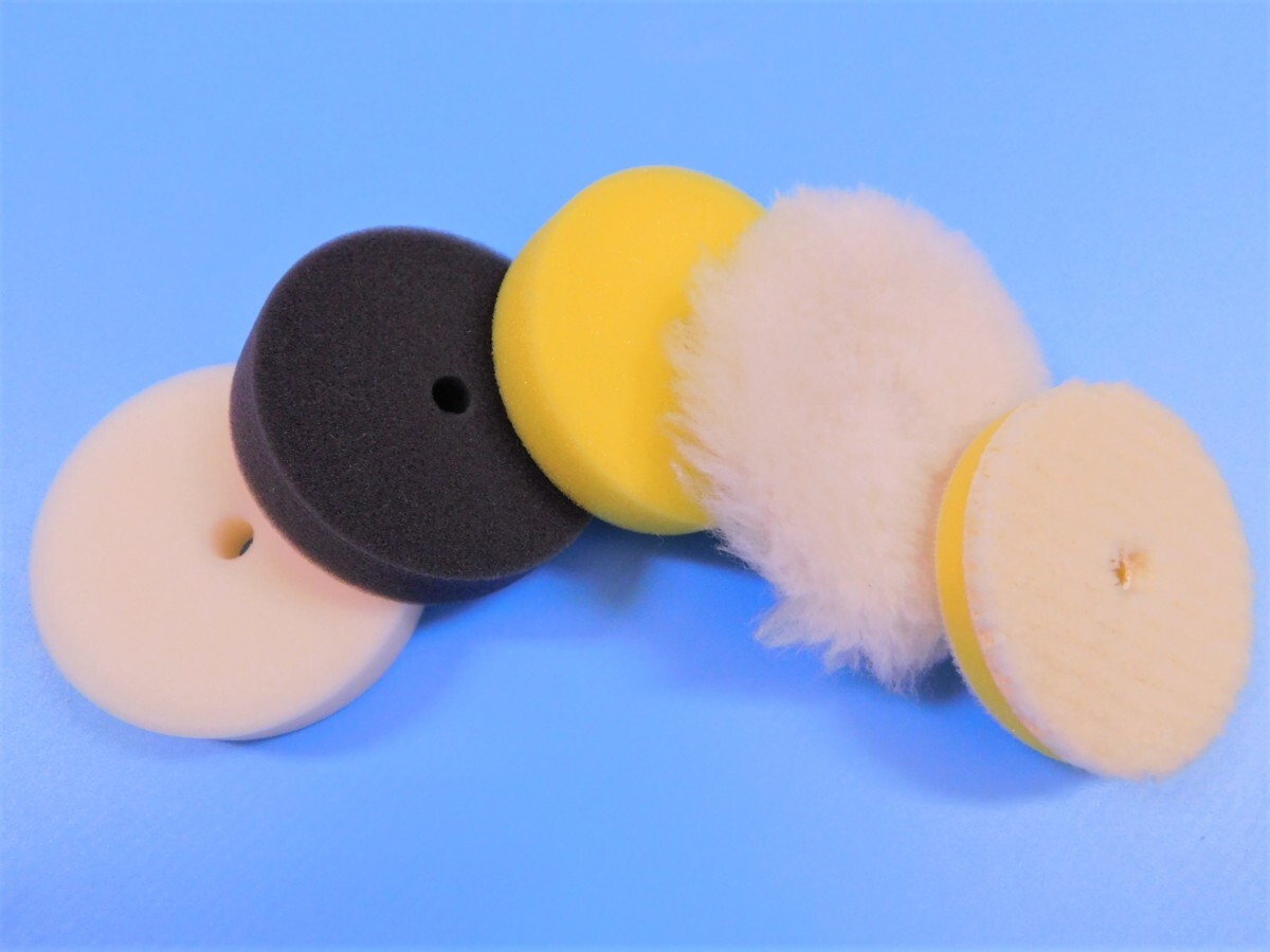 【コンパクトツール】※《φ80ボアバフ&ウールバフ&ウレタンバフ・5枚セット》拍卖