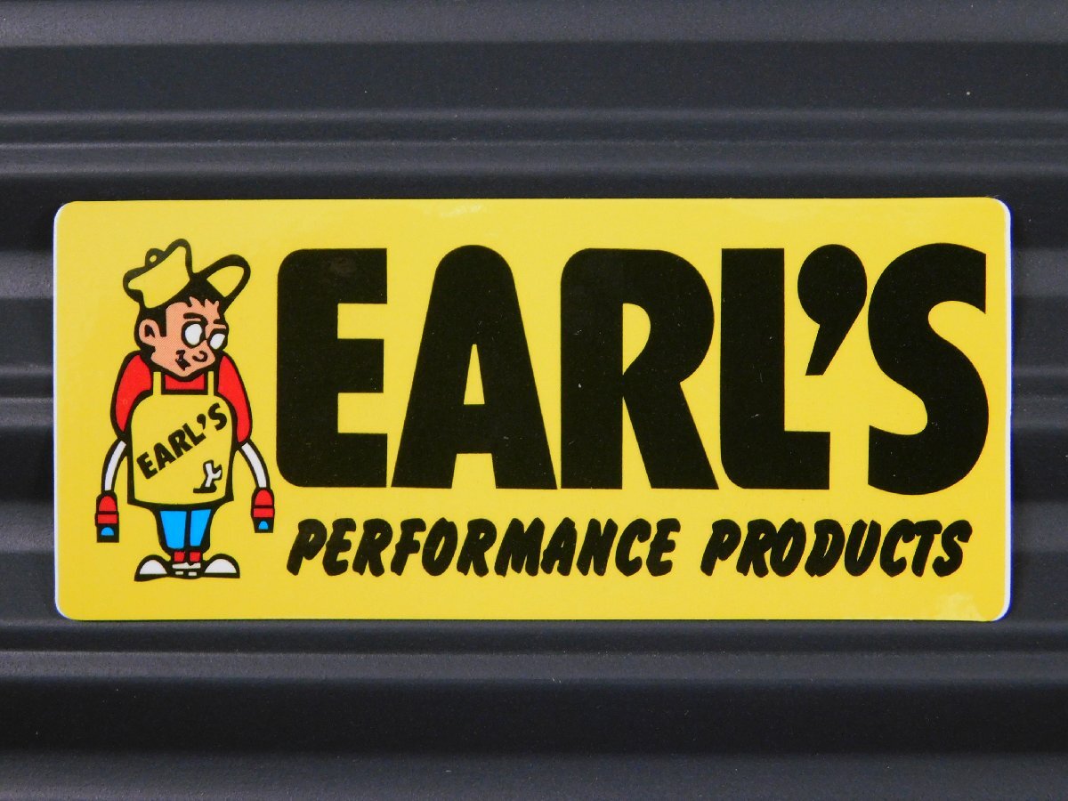 ◆送料\110◆【EARL'S・アールズ】※《レーシングステッカー》 (品番ms010) アメリカン雑貨 ガレージ拍卖