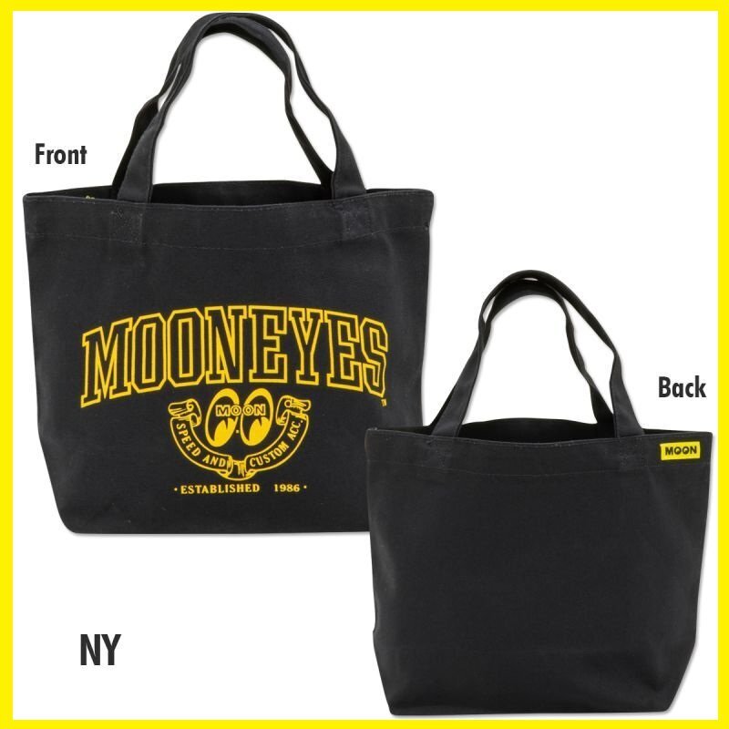 ◆送料\185◆【MOONEYES・ムーンアイズ】※《MOON Speed and Custom Acc. ミニトートバッグ / ダークネイビー》 FM222拍卖
