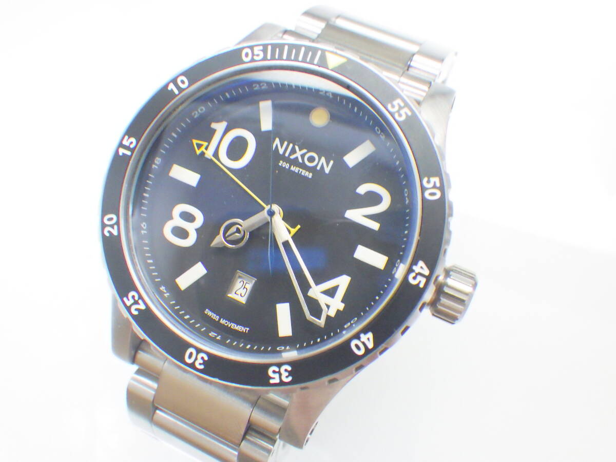 ニクソン NIXON ディプロマット A277000 GMT クオーツ 腕時計 №1793拍卖