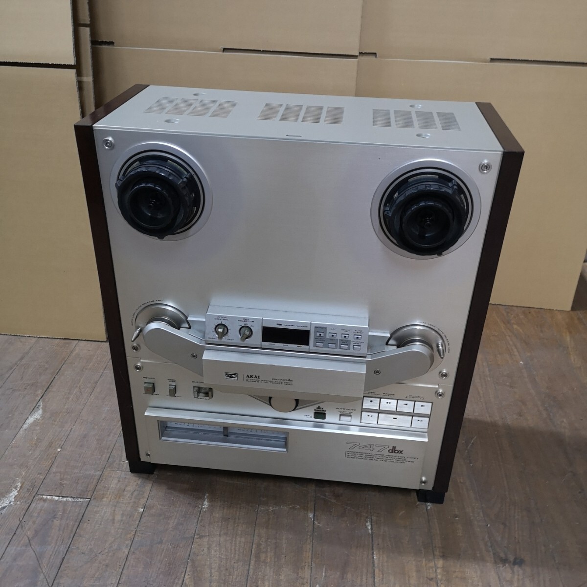 AKAI GX-747dbx オープンリールデッキ ジャンク扱い1083拍卖