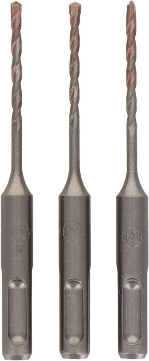 SDSコンクリート用ドリル刃セット3本組 TCD-343 ※S71428【クリックポスト・メール便 送料無料】拍卖