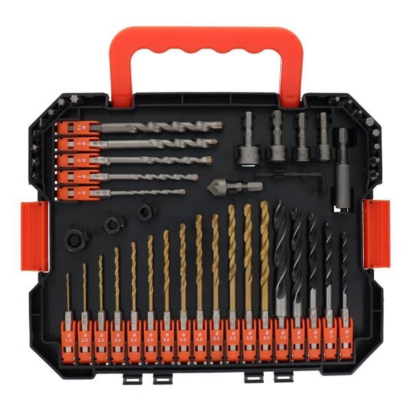 【優れた先端パーツの総合キット!各種穴あけ・ボルト・ネジ締め作業に】trad 49PCS 六角軸先端アクセサリーキット TAK-49 ※350261拍卖