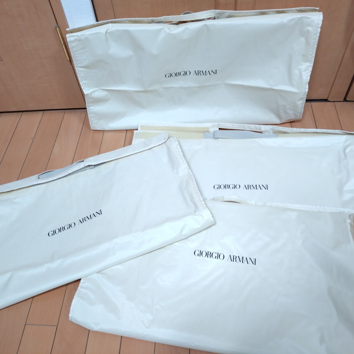 ジョルジオアルマーニ GIORGIO ARMANI スーツカバー スーツケース ガーメントケース ガーメントバッグ セット アルマーニ 旅行 出張 拍卖