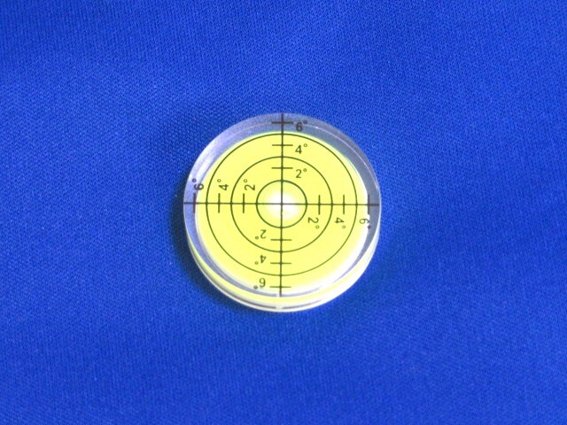水平器(丸形)☆スコープのマウンティング・調整・射撃等にも便利なコンパクト水平器   ライフル 散弾銃 狩猟 射撃 拍卖
