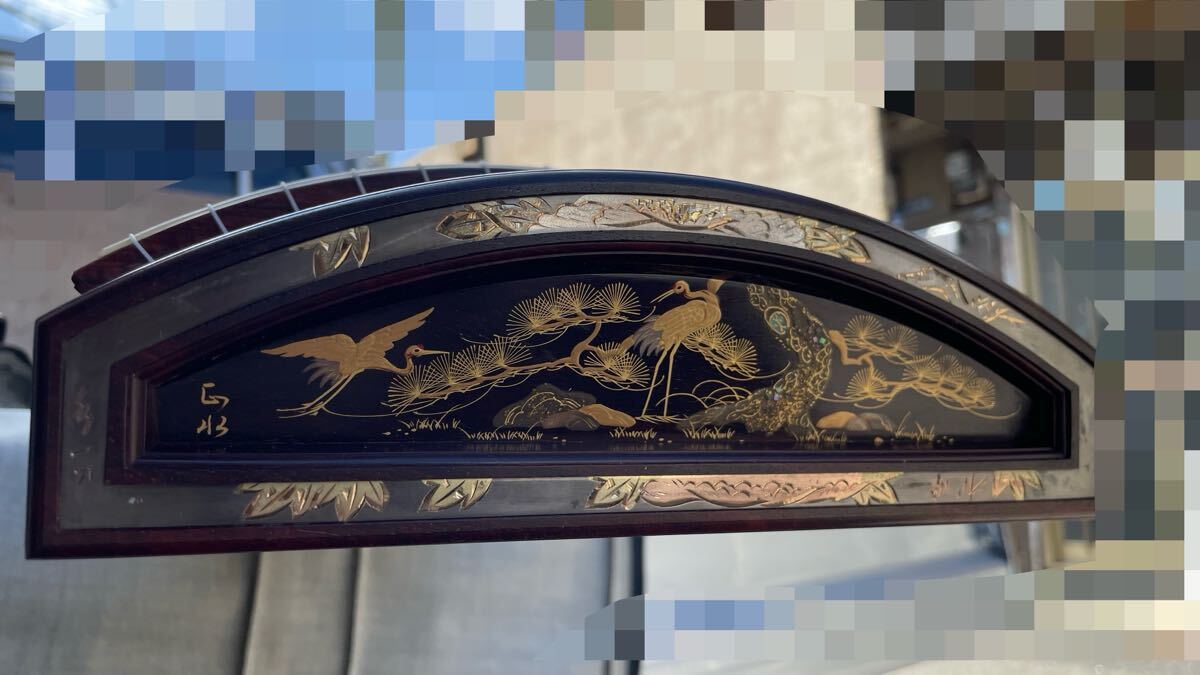 C4DP-50711W01 新品購入150万円 最高級 琴 お琴 正水銘 秀一刀 紅木 龍舌蒔絵 綾杉彫 くり甲 13弦 和楽器 伝統楽器 尺八 真山 玉縁 拍卖