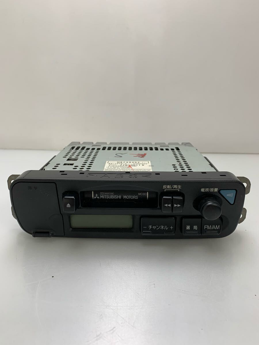 H2-1-50708E 三菱 TOPPO トッポ E-H31A 純正カーステ カセットデッキ MR739452 拍卖