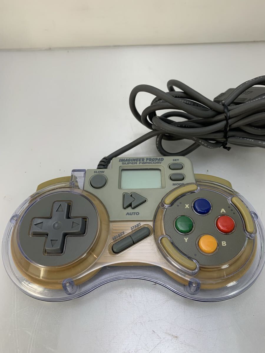 X10-50731K 任天堂 スーパーファミコン用コントローラー イマジニアプロパッド拍卖