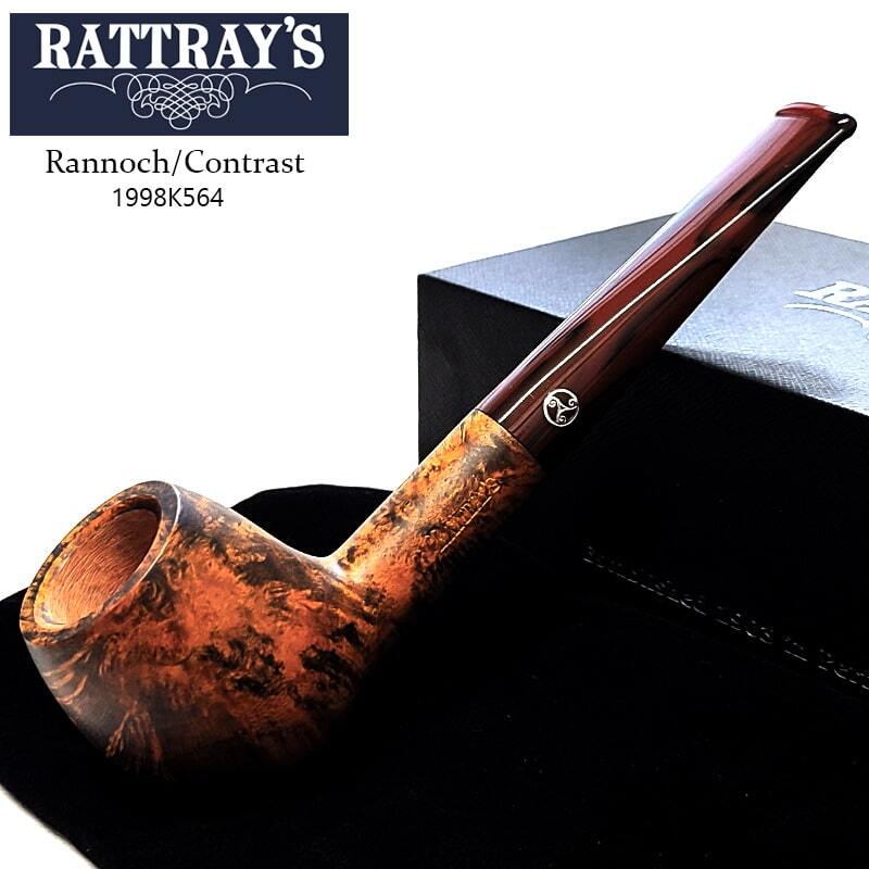 パイプ たばこ ラットレー RATTRAY’S かっこいい ラノック コントラスト 201 スムース ブラウン 9mmフィルター対応 おしゃれ拍卖