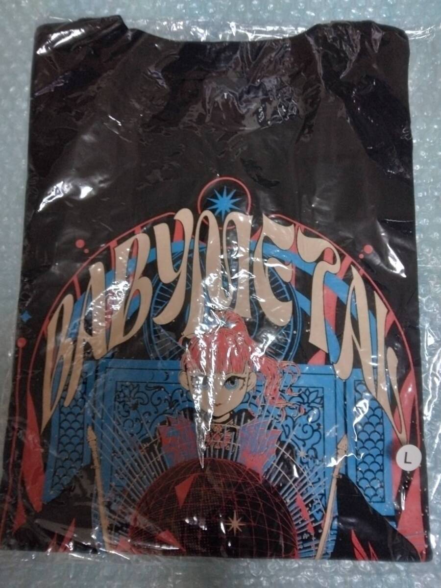 送料込即決 BABYMETAL「NEW WORLD」TEE/Lサイズ/Tシャツ/LEGEND-MM/WORLD TOUR 2023-2024/横浜アリーナ/ベビーメタル/新品未開封拍卖