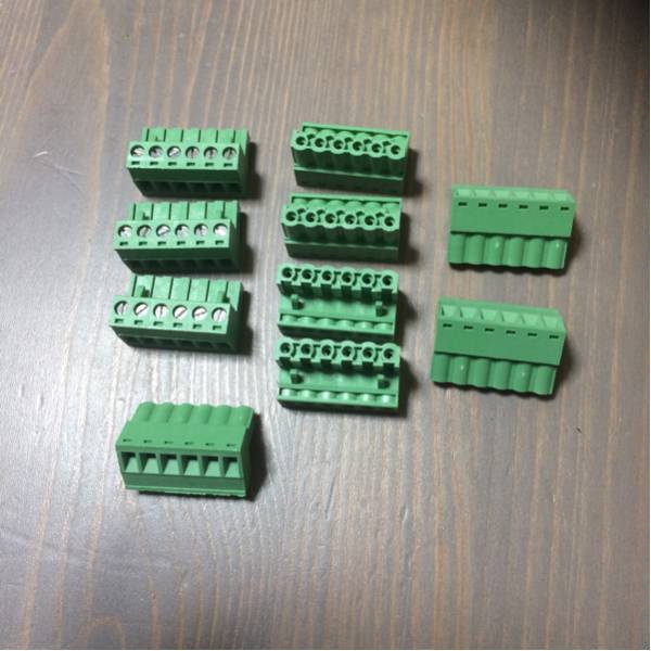 ユーロブロック 6P 5.08mmピッチ コネクター 未使用 10個セット拍卖