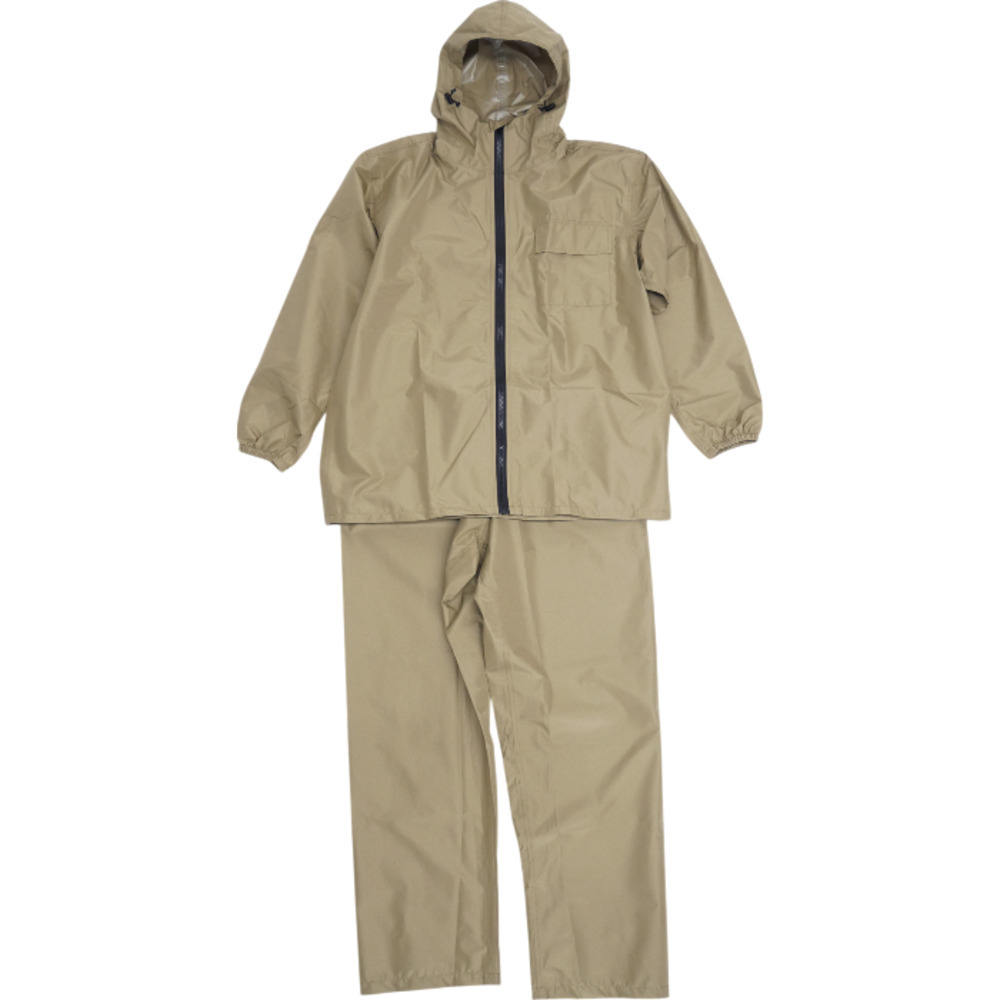 ☆ ベージュ ☆ Sサイズ ☆ レインビート2 レインスーツ上下セット コヤナギ レインウェア レインスーツ 上下 RB-450 メンズ拍卖