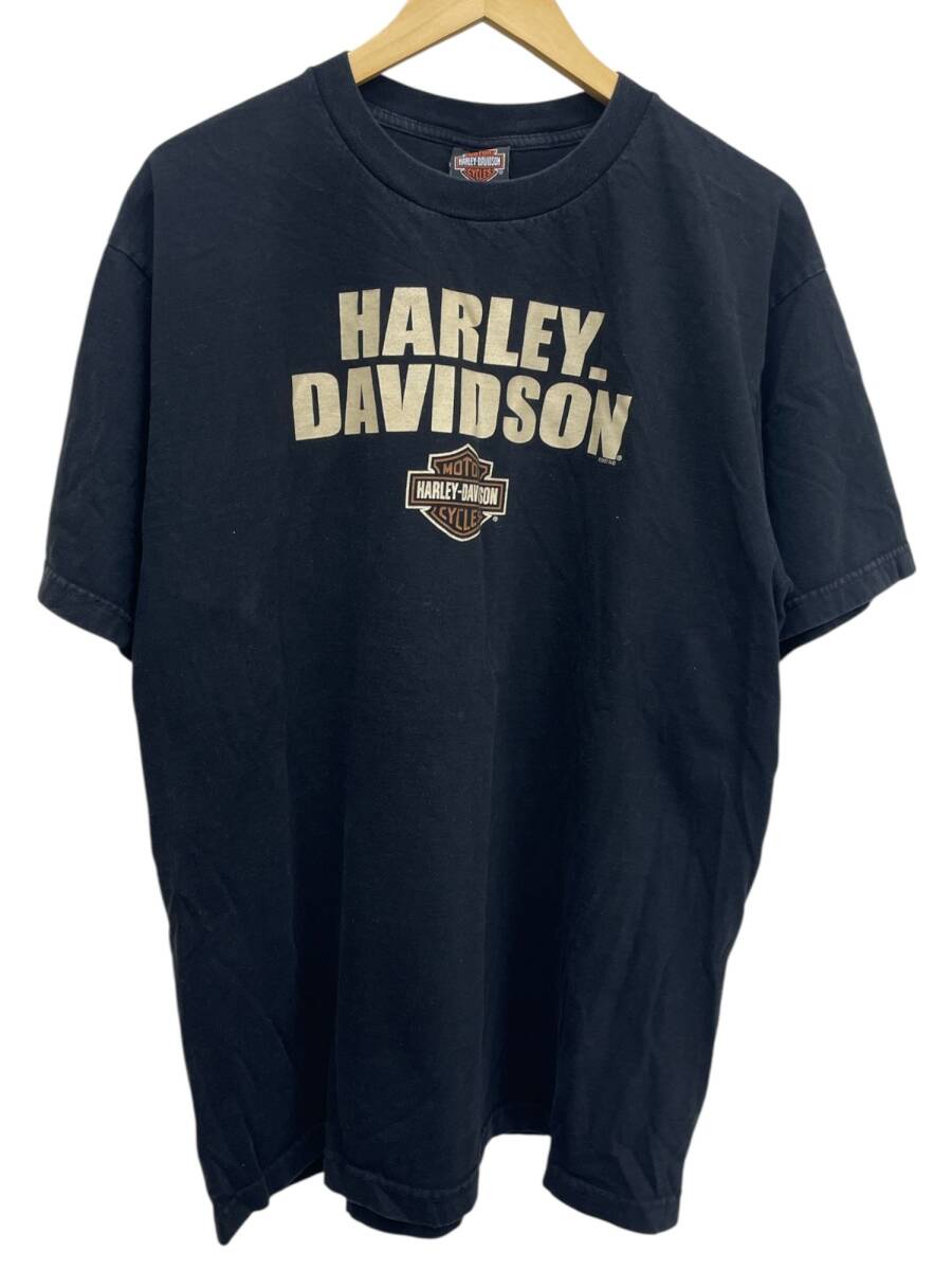 HARLEY DAVIDSON (ハーレーダヴィッドソン) 2006年製 古着 USA製 メンフィス テネシー Graceland Tシャツ XL ブラック メンズ/045拍卖