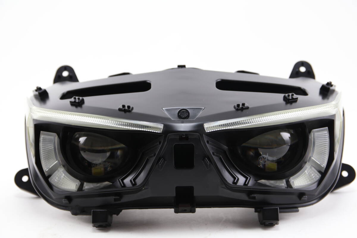 【車両から取外】 JING SHING 6型シグナス グリファス(CYGNUS GRYPHUS) LED ヘッドライト拍卖