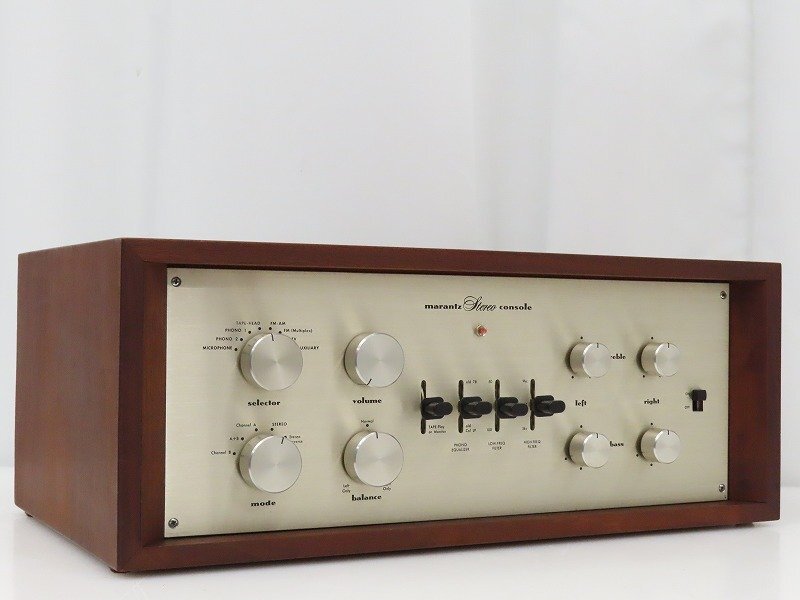 ■□marantz Model 7 オリジナル 真空管 プリアンプ BumbleBee搭載 ウッドケース付 マランツ□■029157010□■拍卖