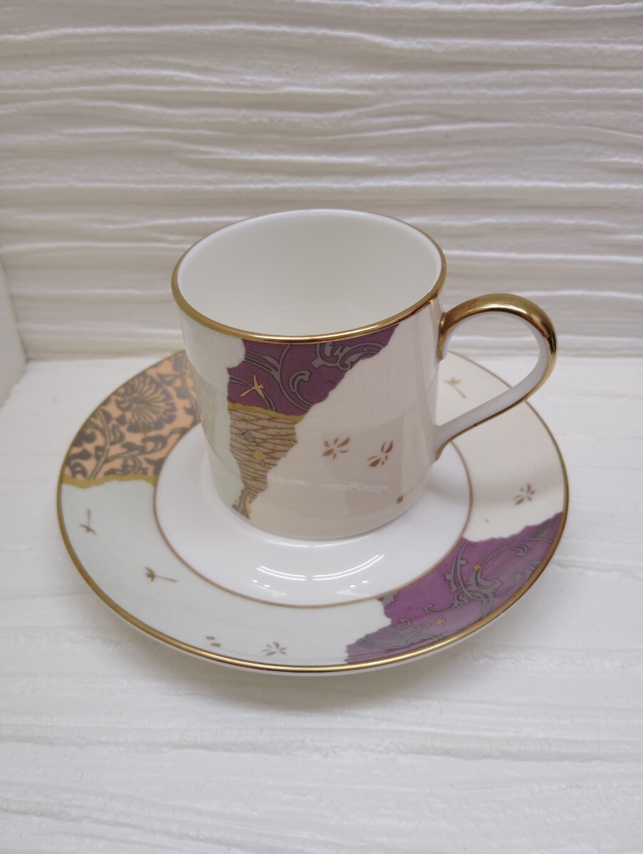 ナルミ NARUMI 片野孝志 アーティストコレクション② カップ ソーサー カップ&ソーサー T.KATANO 日本製 食器 磁器拍卖