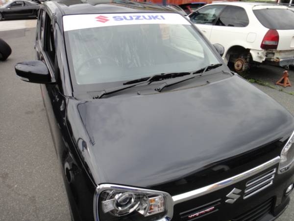 レース必須アイテム!新 ALTO アルト ワークス SUZUKI スズキ フロントウィンドステッカー ハチマキ 新品 店頭在庫 限定数処分!拍卖