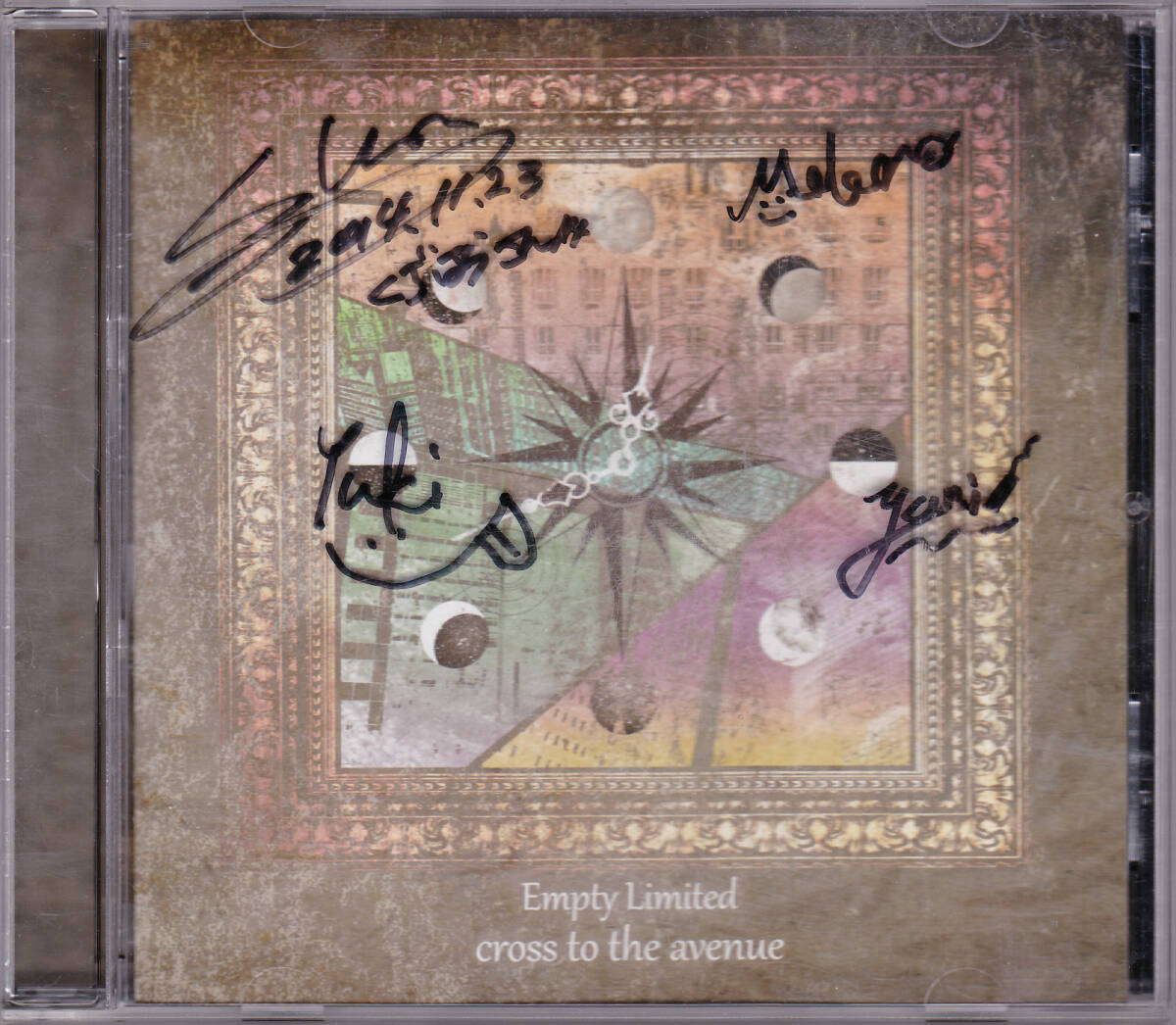 ◆CD 直筆サイン盤:Empty Limited / Cross to the avenue拍卖