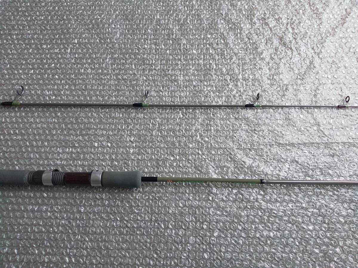 ザウルス ボロンシャフト ブラックフィン66 SS66BF-3 並継 2ピース スピニング SAURUS 名竿 希少 日本製拍卖