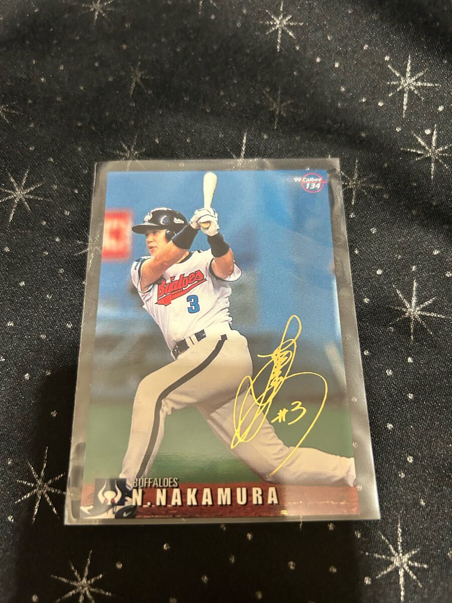 99カルビー 中村紀洋 金サイン拍卖