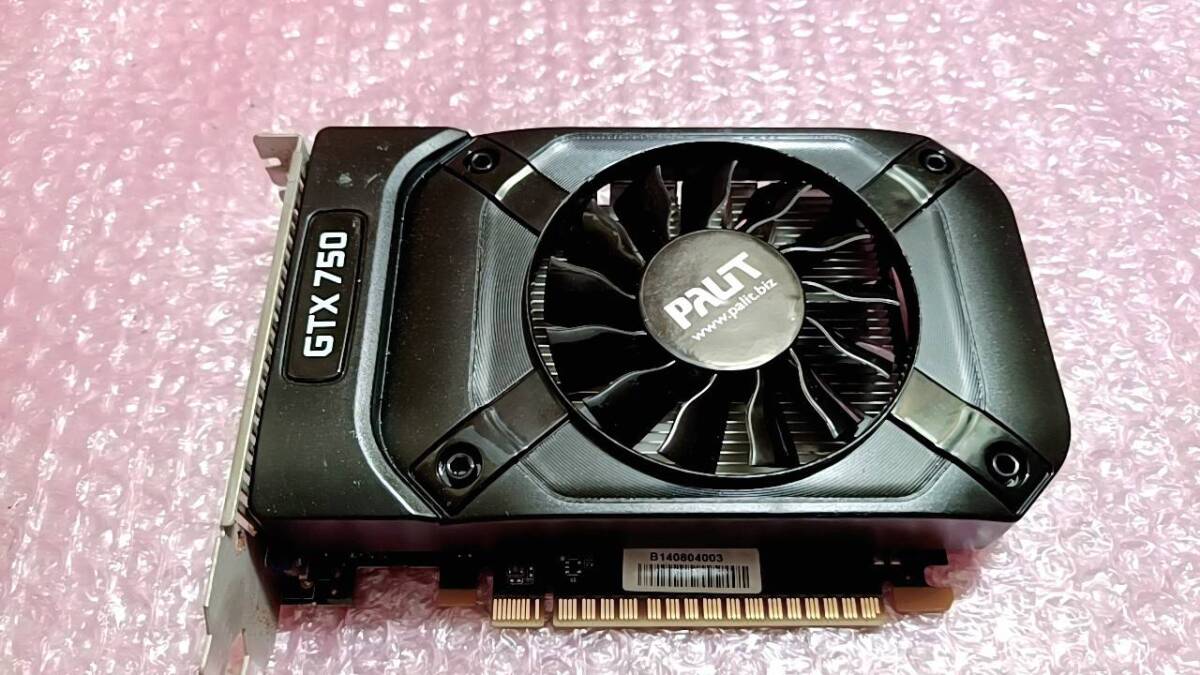 M122 PALiT GTX750 1GB DVI HDMI PCI-Express グラフィックボード拍卖