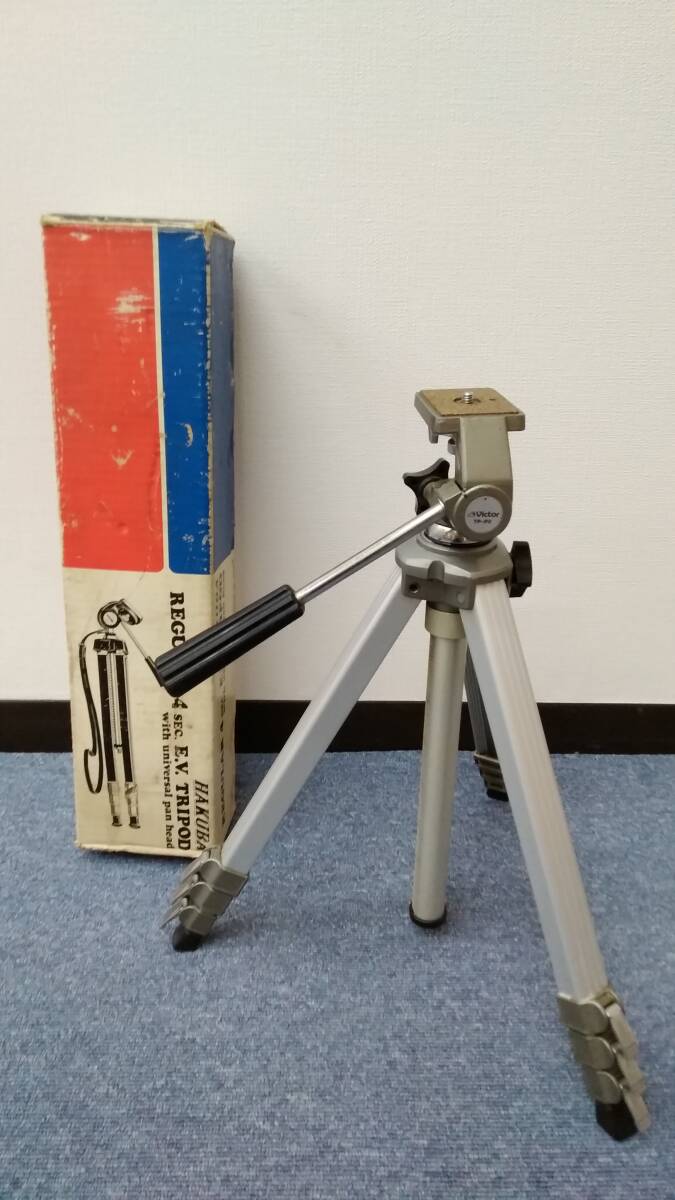 【TN-2185】中古品/Victor/ビクター TP-P2 三脚/カメラ・ビデオ用三脚/光学機器/アクセサリー/三脚/作動確認済み/説明書無【HK】拍卖