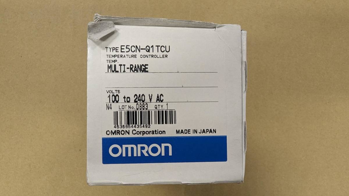 OMRON オムロン E5CN-Q1TCU 温度調節器 未使用品 拍卖