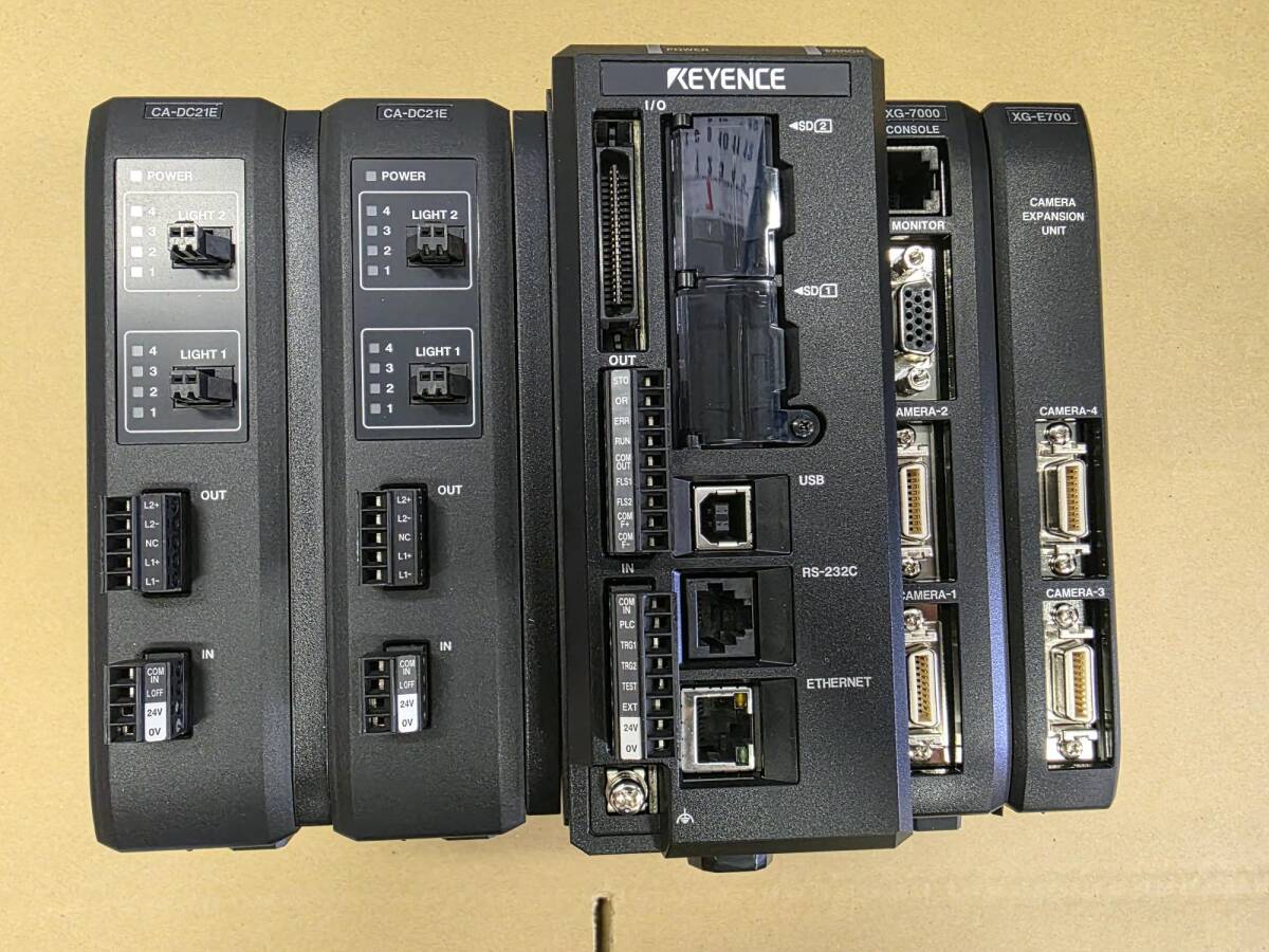 KEYENCE キーエンス XG-7000,XG-E700,CA-DC21E 動作未確認拍卖