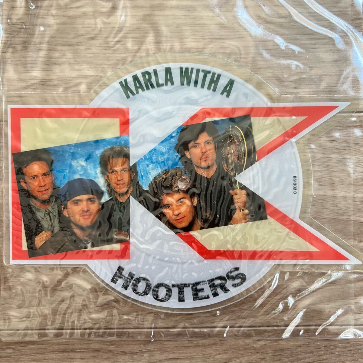 ★展示・未使用品★HOOTERS フーターズ★KARLA WITH A K★1987 CBS Inc.★ピクチャーディスク レコード★拍卖