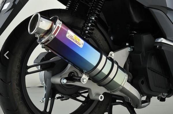 在庫有当日発送 リアライズマフラー 22Racing Ti PCX150 KF18WW150F拍卖