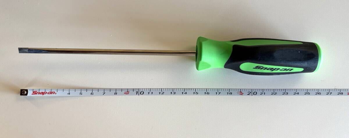 Snap-on スナップオン マイナスドライバー 長さ特注 新品未使用拍卖