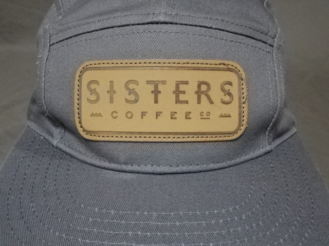 激レア USA購入 アメリカ企業モノ コーヒーの街 オレゴン州 コーヒーショップ【SISTERS COFFEE CO.】ロゴワッペン 5パネルキャップ中古良品拍卖