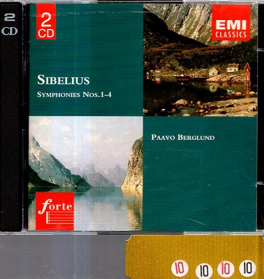 シベリウス:交響曲第1-4番/ベルグルンド指揮(2CD)拍卖