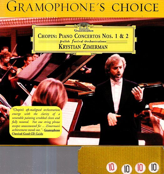 ショパン:ピアノ協奏曲第1番&第2番/ツィマーマン(2CD)拍卖