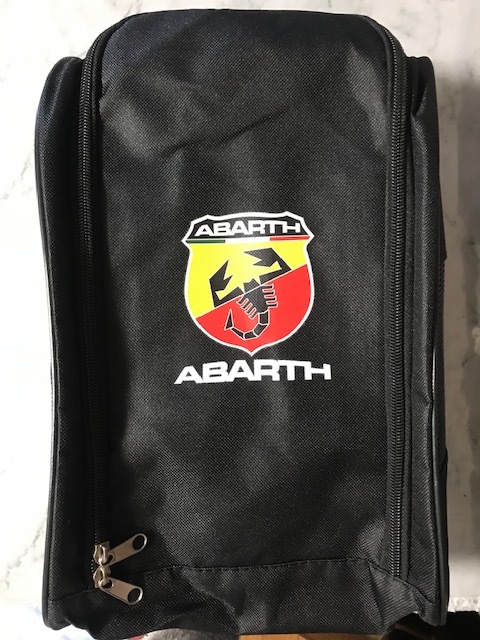 さり気なく目立つ!アバルト ABARTH サソリロゴ サイドメッシュ 軽量シューズバック 595 695 124 拍卖