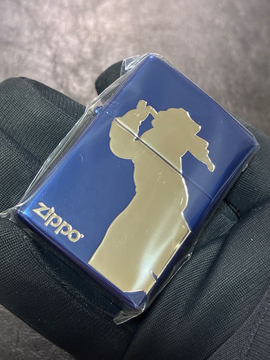 zippo ウィンディ ブルー 前面刻印 希少モデル 2025年製 WINDY 拍卖