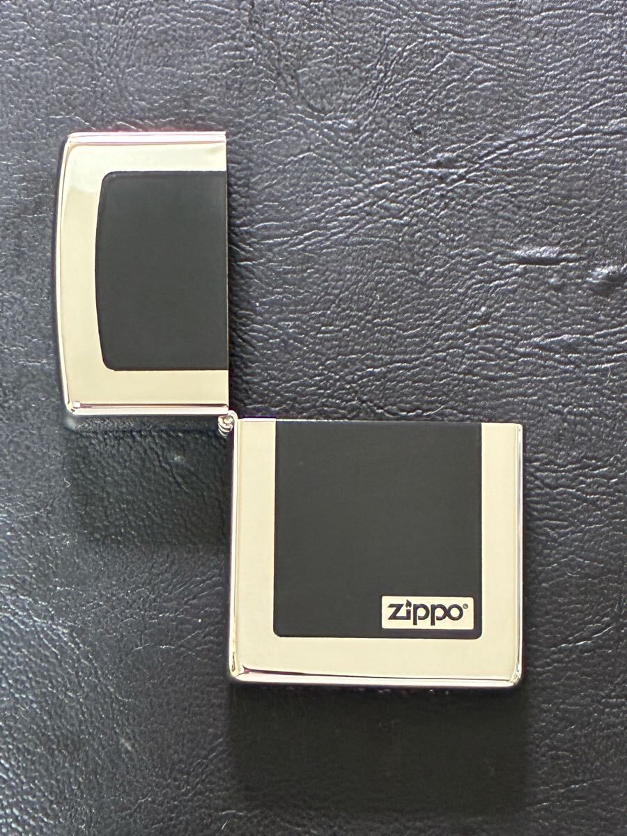 zippo ブラック 前面加工 外側ケース アウター 希少モデル 2023年製 拍卖