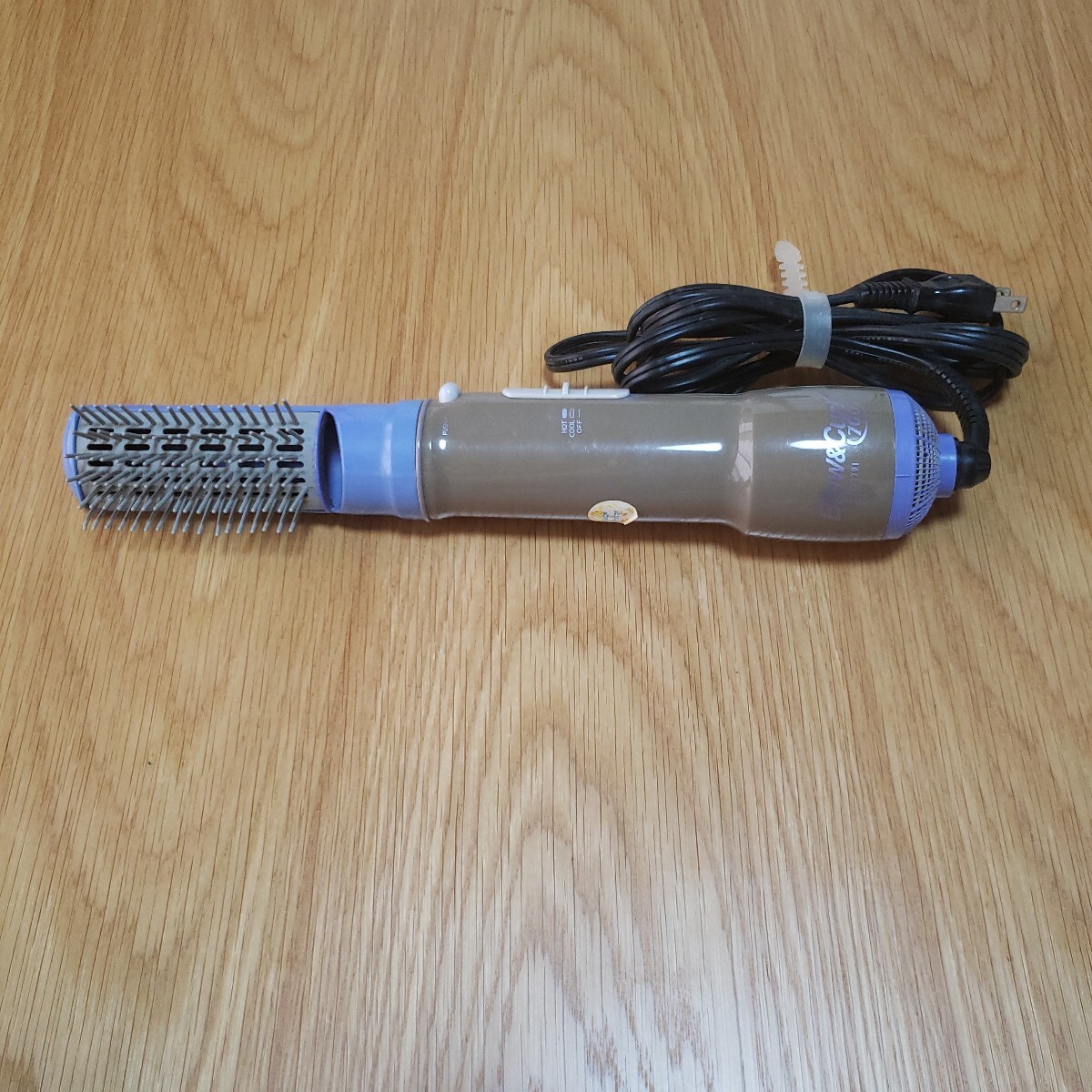 【動作品】コイズミ マイナスイオンカーリングドライヤー JNT-0791 くるくるドライヤー 700W 99年製 YODOGAWA DENKI レトロ拍卖