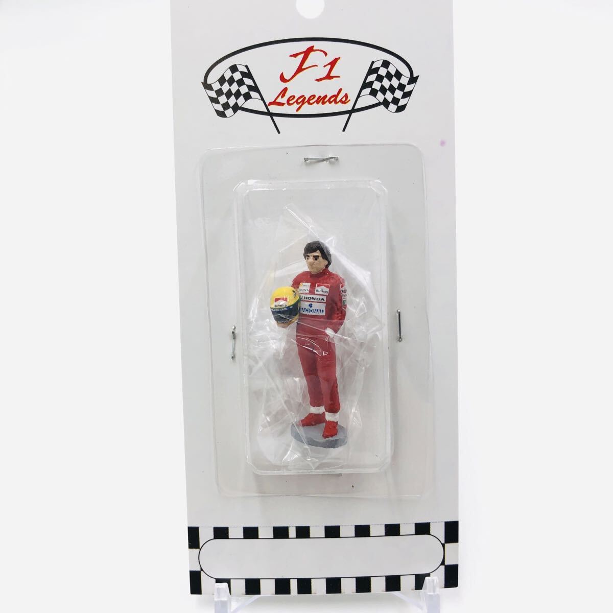 アイルトン・セナ 1/43 フィギュア F1ドライバー マクラーレン ヘルメット手持ち拍卖
