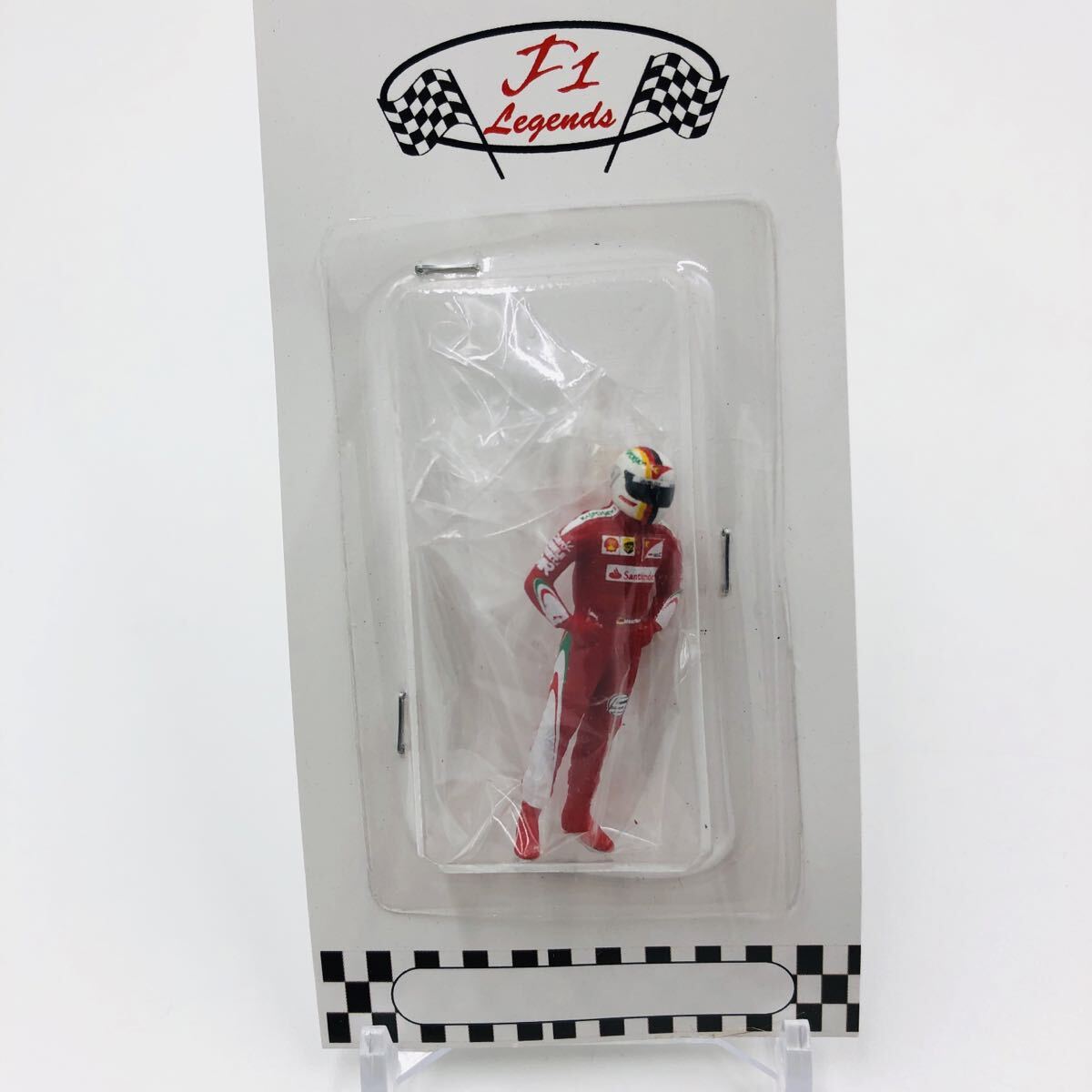 セバスチャン・ベッテル 1/43 フィギュア F1ドライバー フェラーリ 2015拍卖